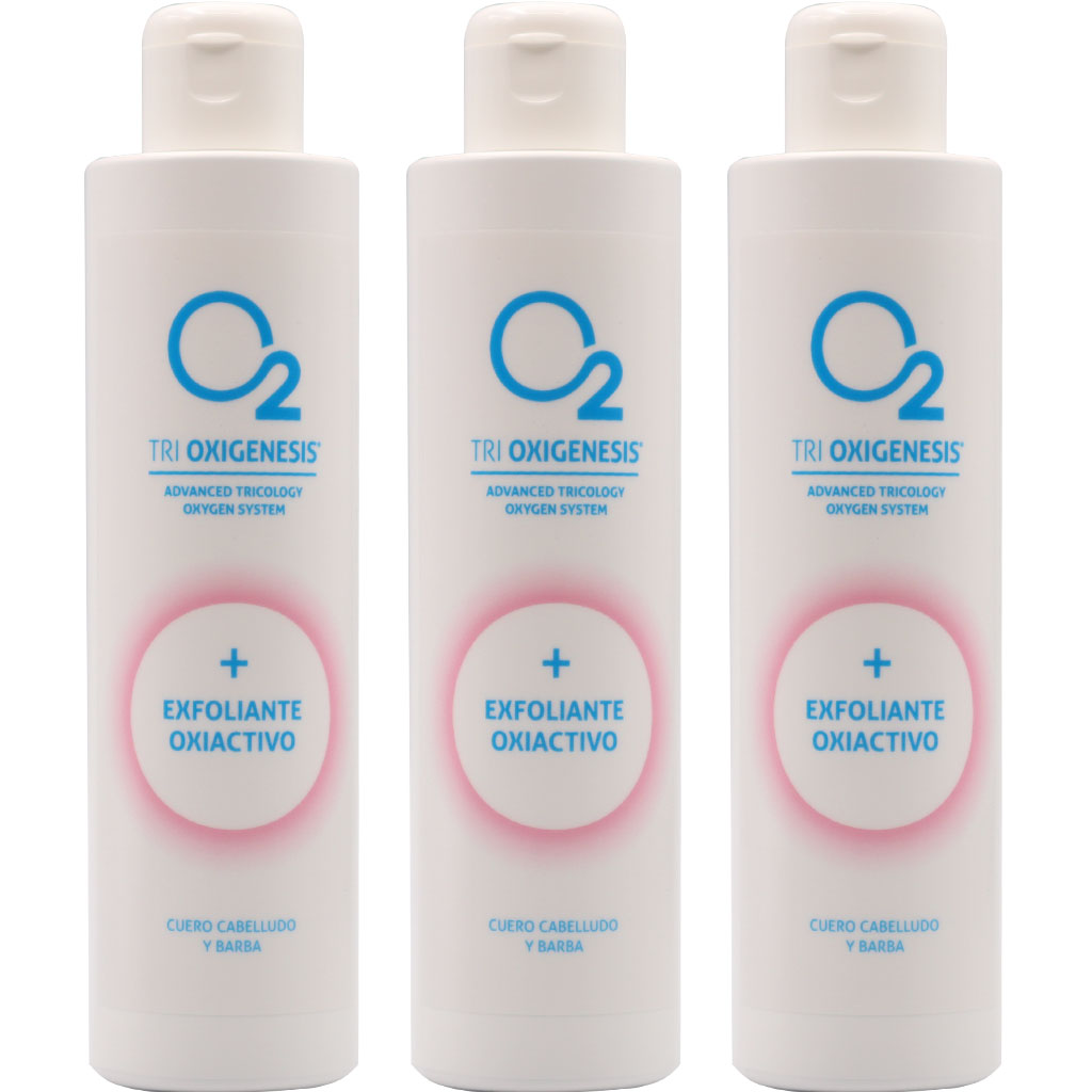 Exfoliante oxiactivo cuero cabelludo y barba